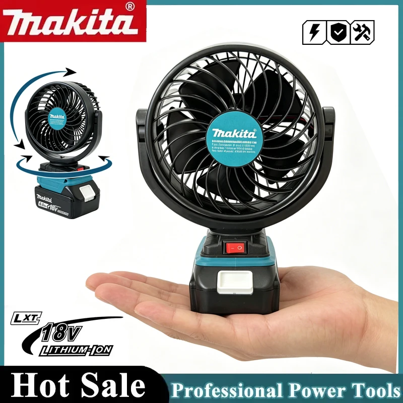 Desk Setup Green - Makita Cordless Green Portable Fan Outdoor