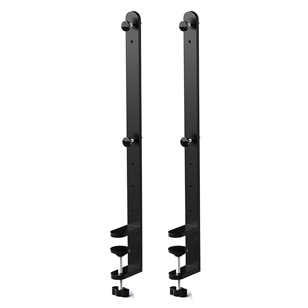 Desk Setup Pegboard - 2pcs Extended Desk Clamp Nailless Pegboard