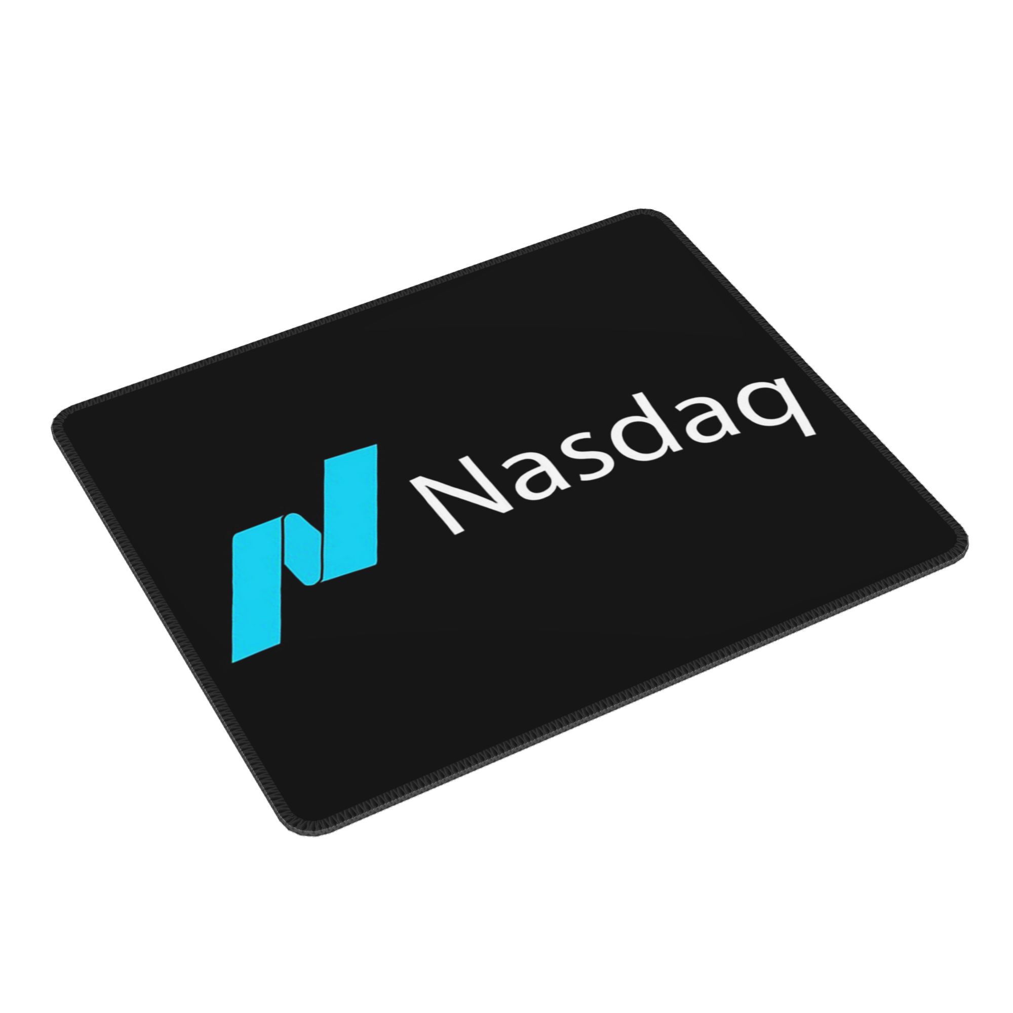 Desk Setup For Laptop - Nasdaq stock market Mouse Pad Computer