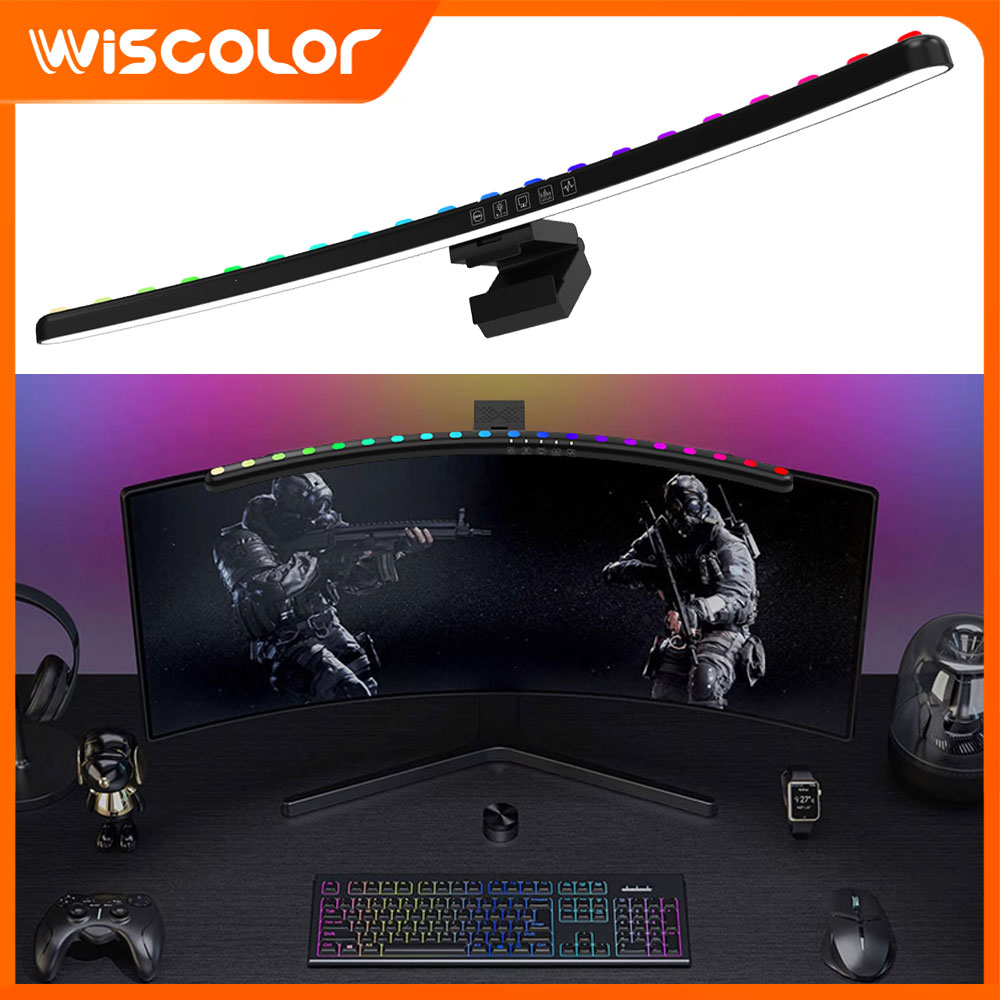 Desk Setup No Monitor - RGB Smart Wifi Setup Monitor Light