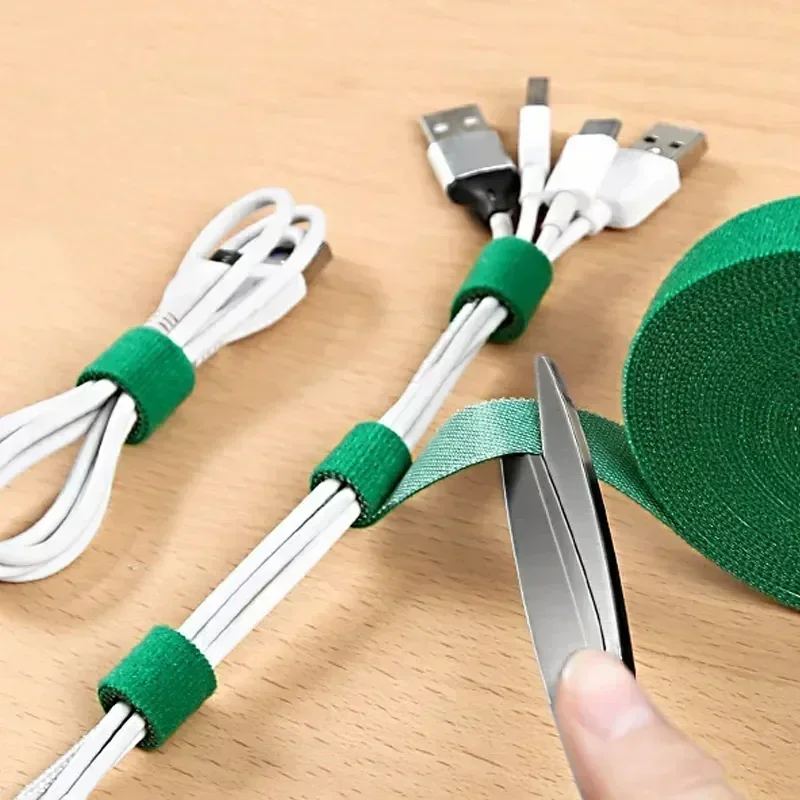 Cable Velcro Strap - 5M/Roll 12mm Width Cable Organizer USB