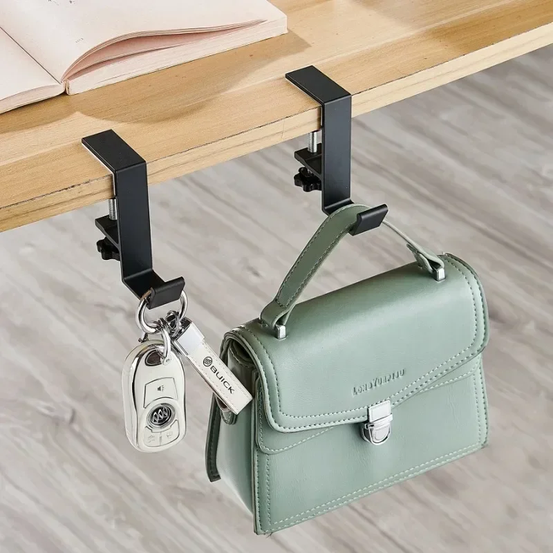 1/2pc Adjustable Desk Edge Hoo - Desk Setup Organization 评论和价格