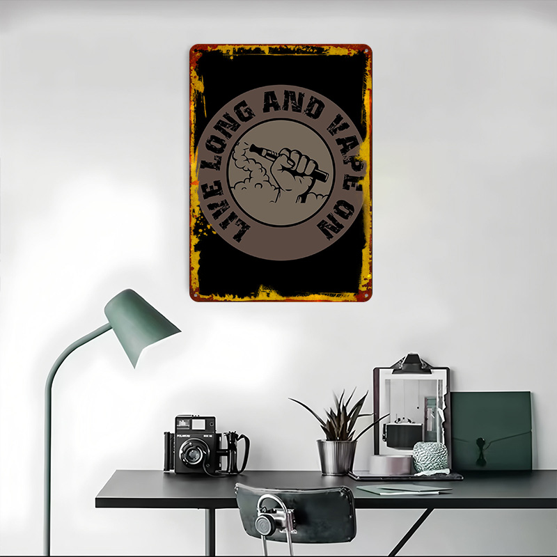 Vape Design For Ecig Tinplate  - Desk Setup Vintage 评论和价格