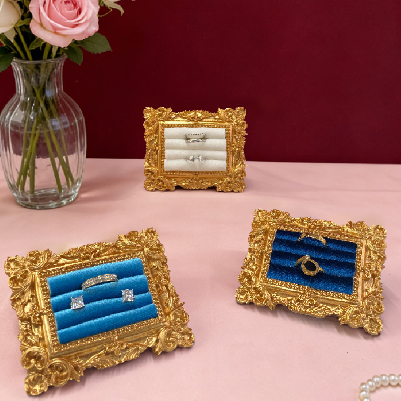 Vintage Picture Frame Ring Dis - Desk Setup Vintage 评论和价格