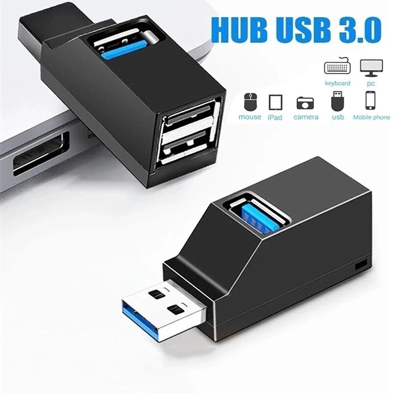 USB HUB Adapter Mini Splitter  - Desk Setup Pegboard 评论和价格