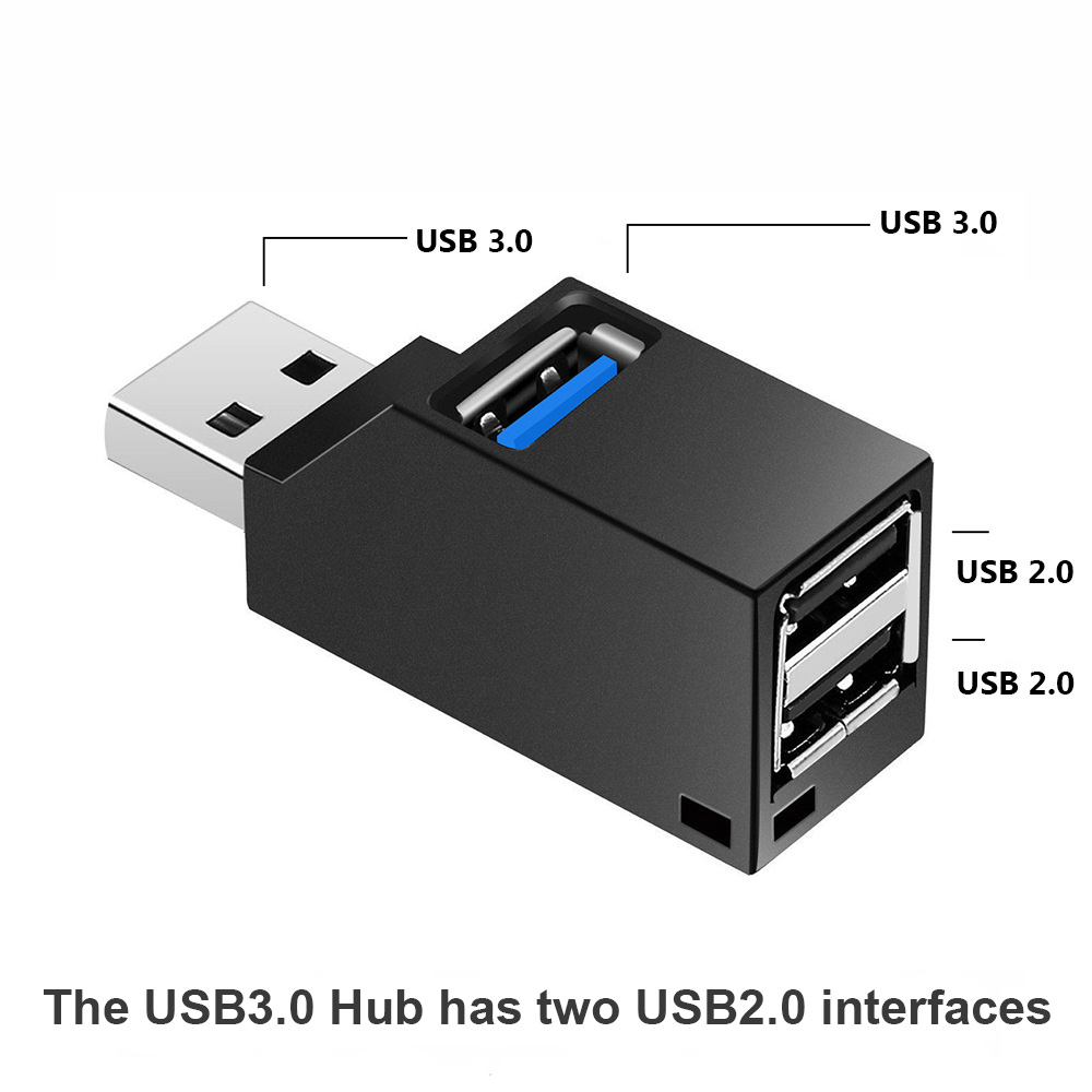 USB HUB Adapter Mini Splitter  - Desk Setup Pegboard 评论和价格