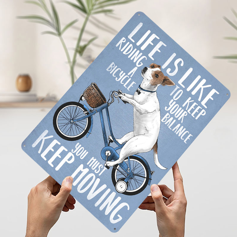 Life Is Like Riding a Bicy Met - Desk Setup Vintage 评论和价格