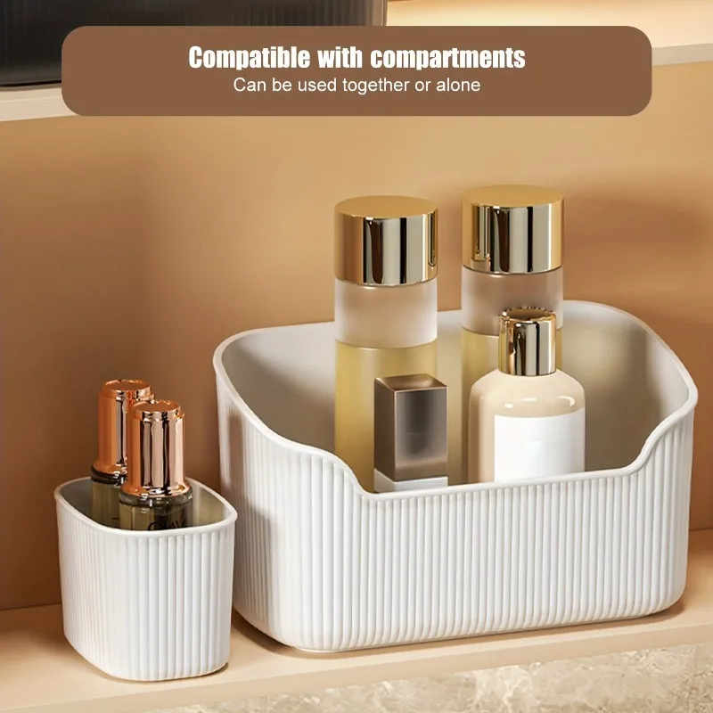 1PC Cosmetic Storage Box, Beve - Desk Setup Productivity 评论和价格