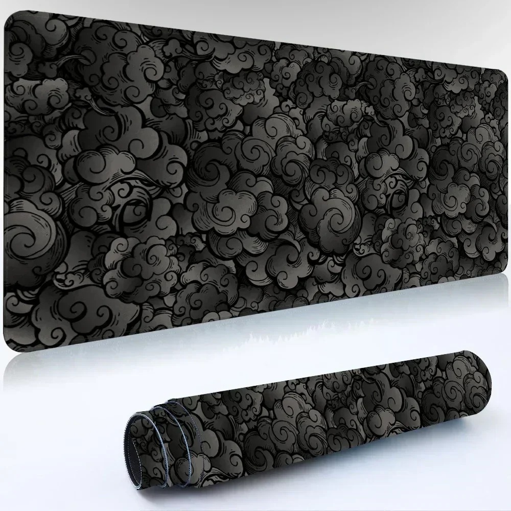 Japanese Dark Cloud Desk Mat V - Desk Setup Grey 评论和价格