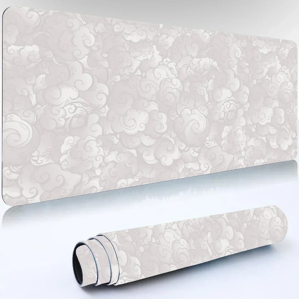 Japanese Dark Cloud Desk Mat V - Desk Setup Grey 评论和价格
