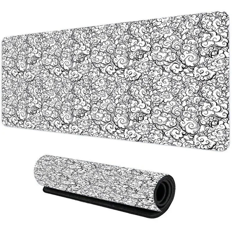 Japanese Dark Cloud Desk Mat V - Desk Setup Grey 评论和价格