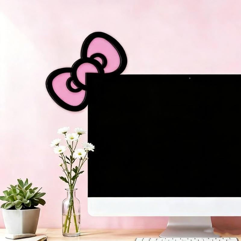 New 1/2Pcs Wooden Bowknot PC A - Desk Setup Pegboard 评论和价格