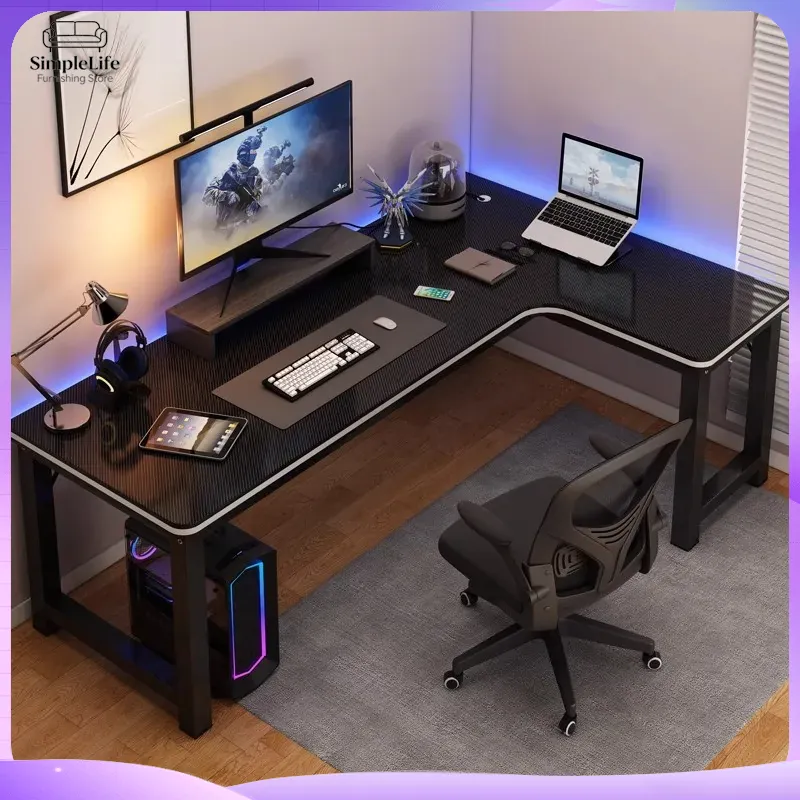 Corner Gaming Desk Computer De - Desk Setup For Laptop And Monitor 评论和价格