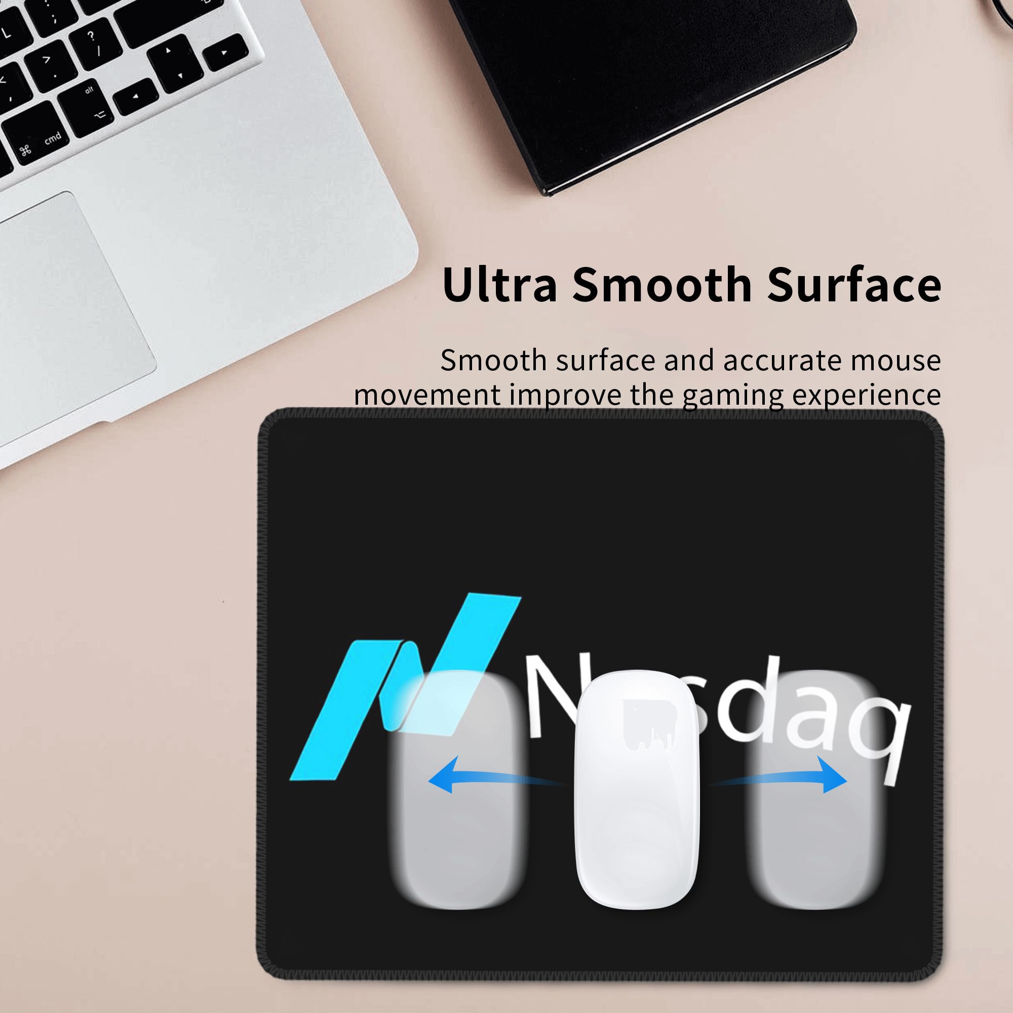 Nasdaq stock market Mouse Pad  - Desk Setup For Laptop 评论和价格