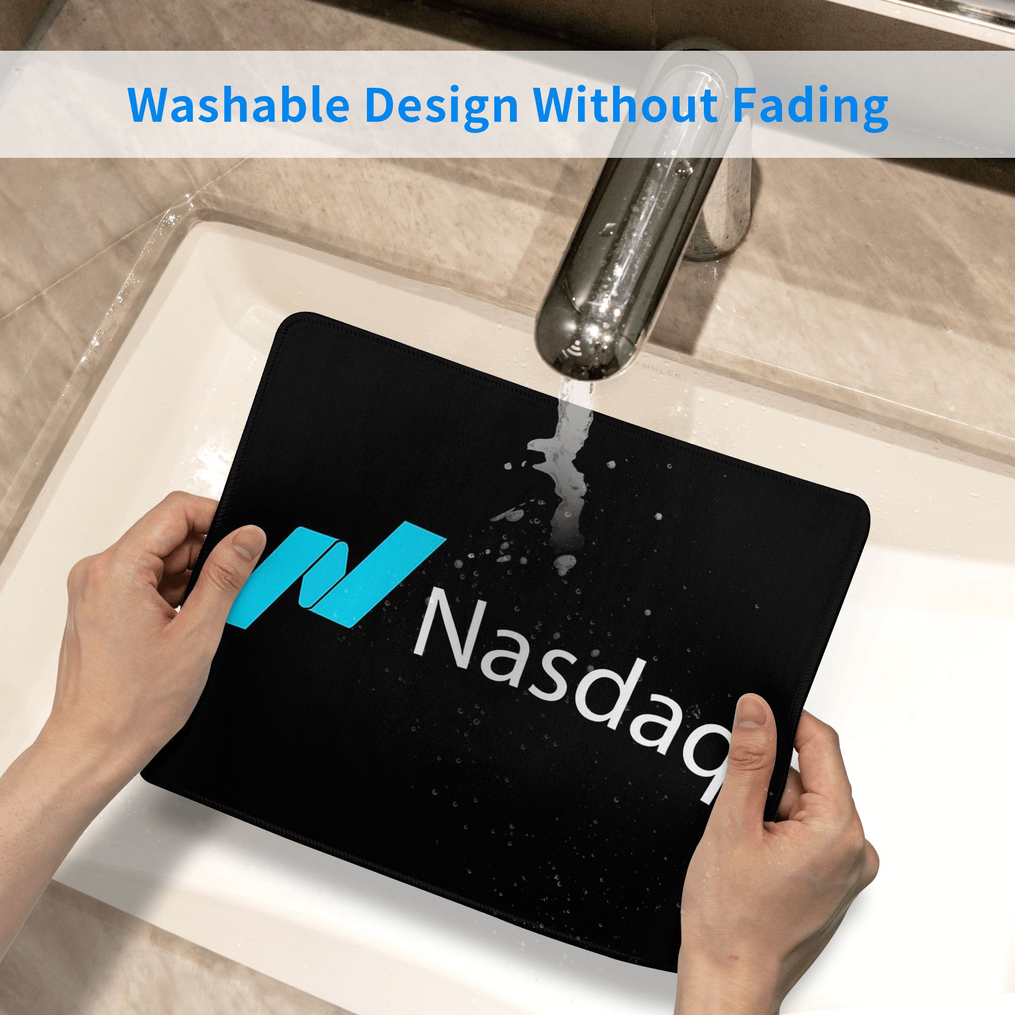 Nasdaq stock market Mouse Pad  - Desk Setup For Laptop 评论和价格