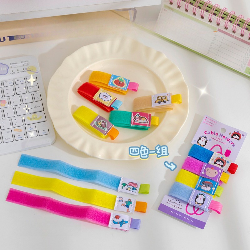 3pcs Reusable Polyamide Cable  - Cable Velcro Strap 评论和价格