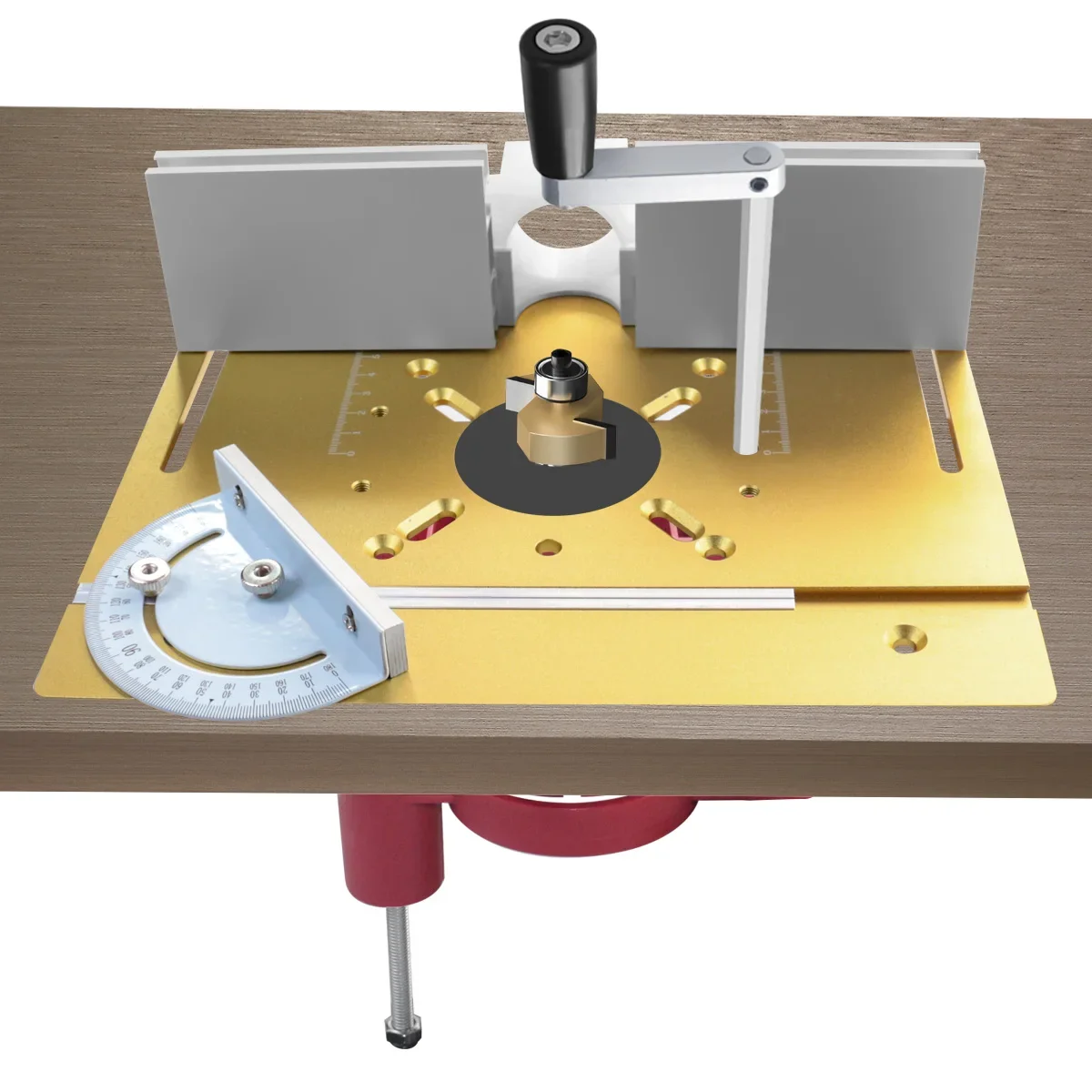 Precision Router Lift -Router  - Desk Setup Pegboard 评论和价格