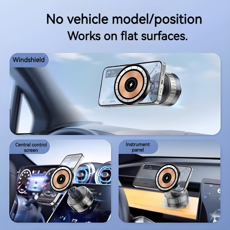 15W Magnetic Car Wireless Char - Desk Setup Apple 评论和价格