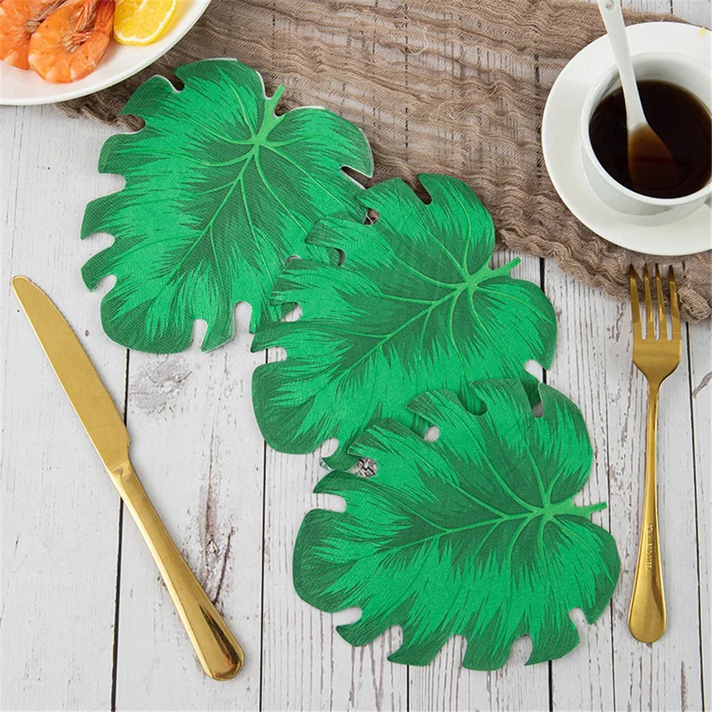 Tropical Monstera Leaf Disposa - Desk Setup Green 评论和价格