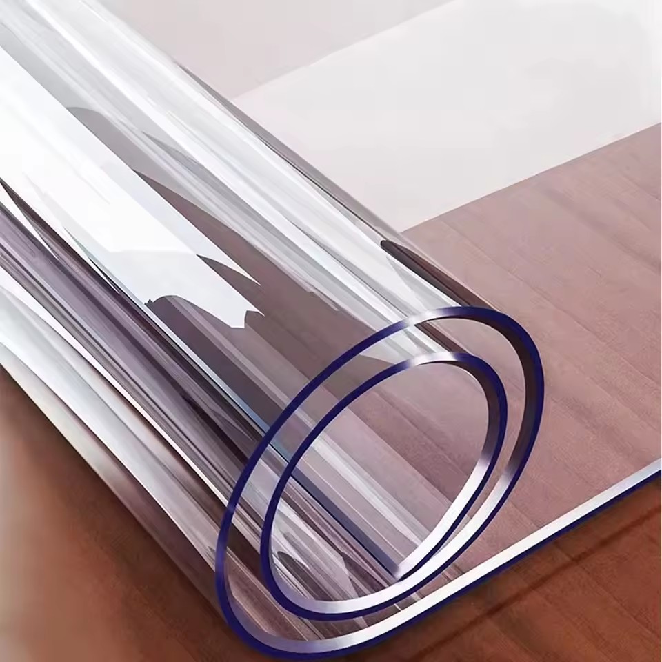 Soft Glass Tablecloth Transpar - Desk Setup Wallpaper 评论和价格