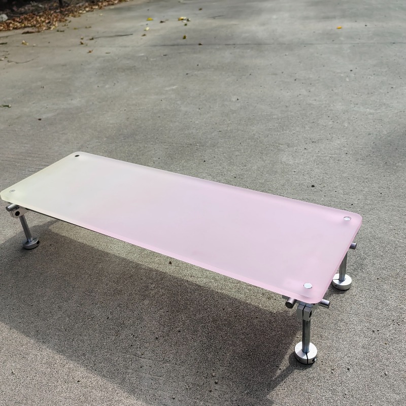 ‌Aesthetic Pink Gradient Acryl - Desk Setup For Laptop And Monitor 评论和价格