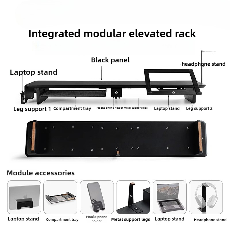 Modular Monitor Riser Stand Er - Desk Setup For Laptop And Monitor 评论和价格