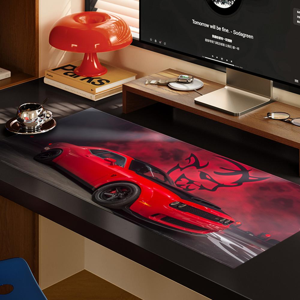 D-DodgeS Car Cool Mouse Pad XX - Desk Setup For Laptop 评论和价格