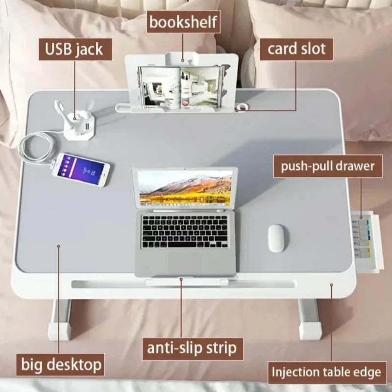 Laptop Bed Tray Table Adjustab - Desk Setup For Laptop 评论和价格