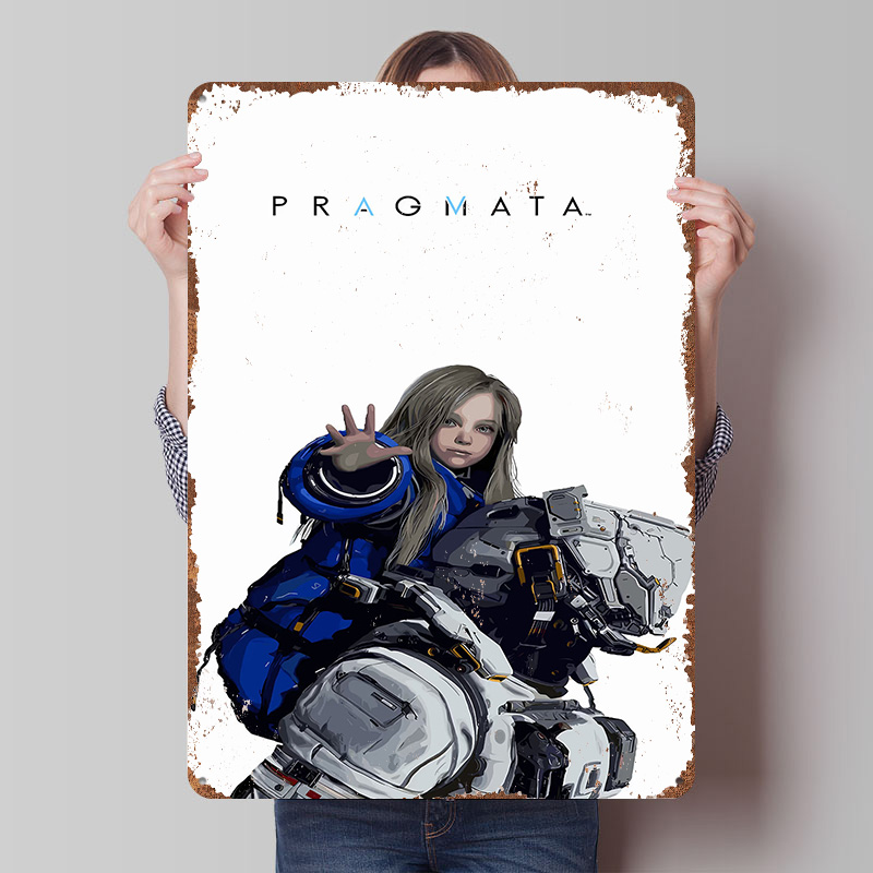 Pragmata Game Character Metal  - Desk Setup Vintage 评论和价格