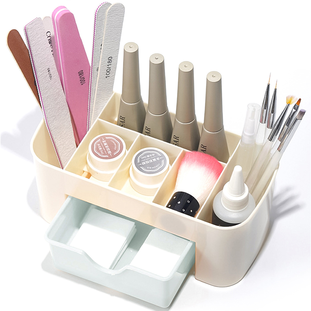 Nail Art Organizer Desktop Dra - Desk Setup Organization 评论和价格