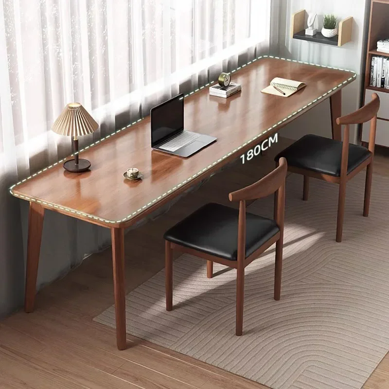 Long Writing Office Desk Stora - Desk Setup No Monitor 评论和价格