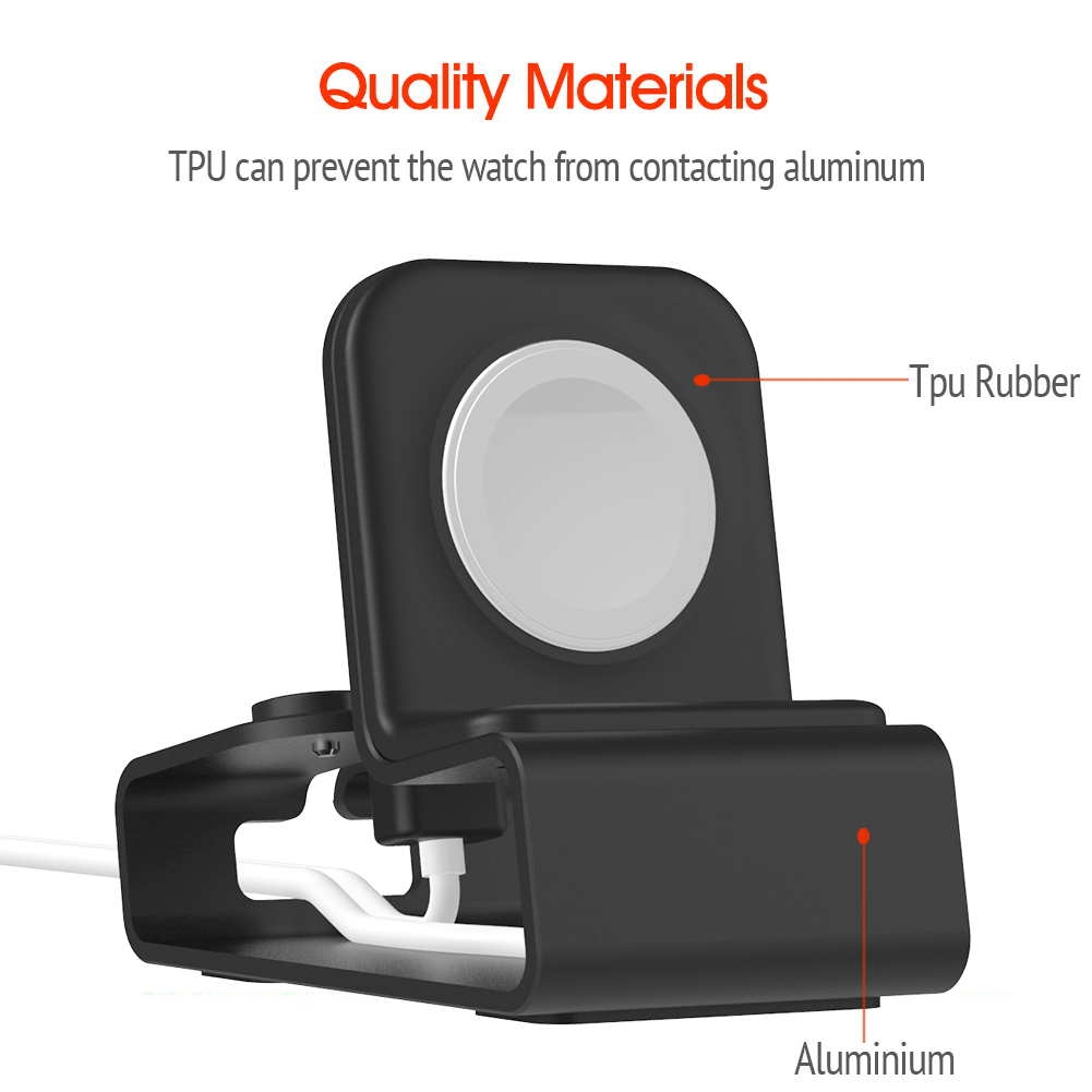 2 in 1 Aluminum Charging Stand - Desk Setup Apple 评论和价格
