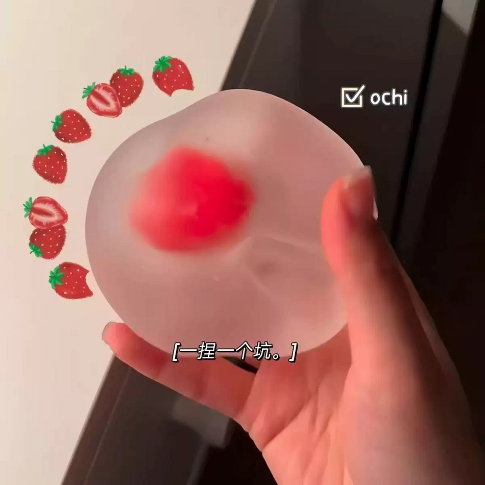 Squishy Green Apple Stress Bal - Desk Setup Green 评论和价格