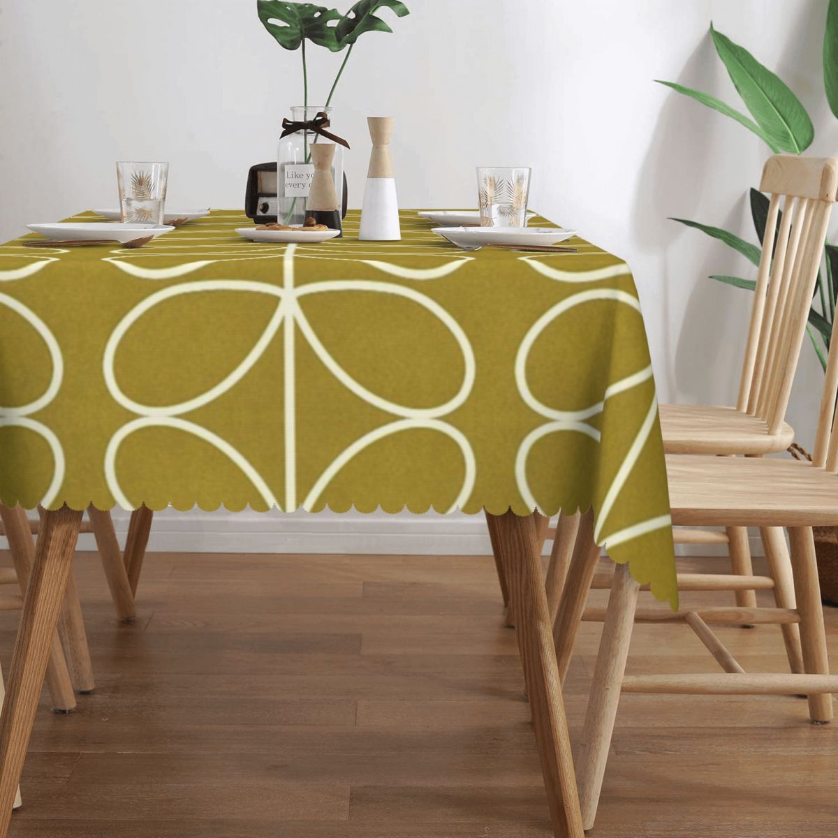 Orla Kiely Multistem Rectangul - Desk Setup Wallpaper 评论和价格