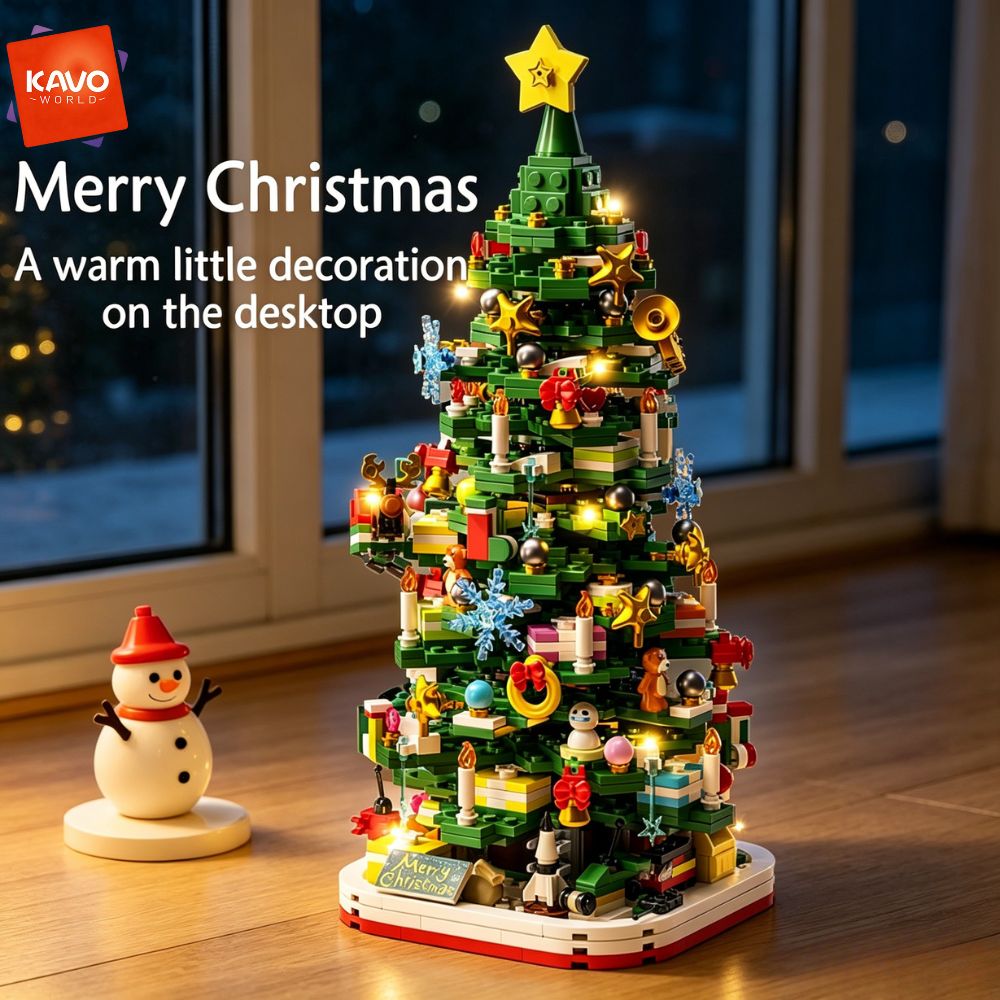 KAVOWORLD 1024pcs Christmas Tr - Desk Office Setup Ideas 评论和价格