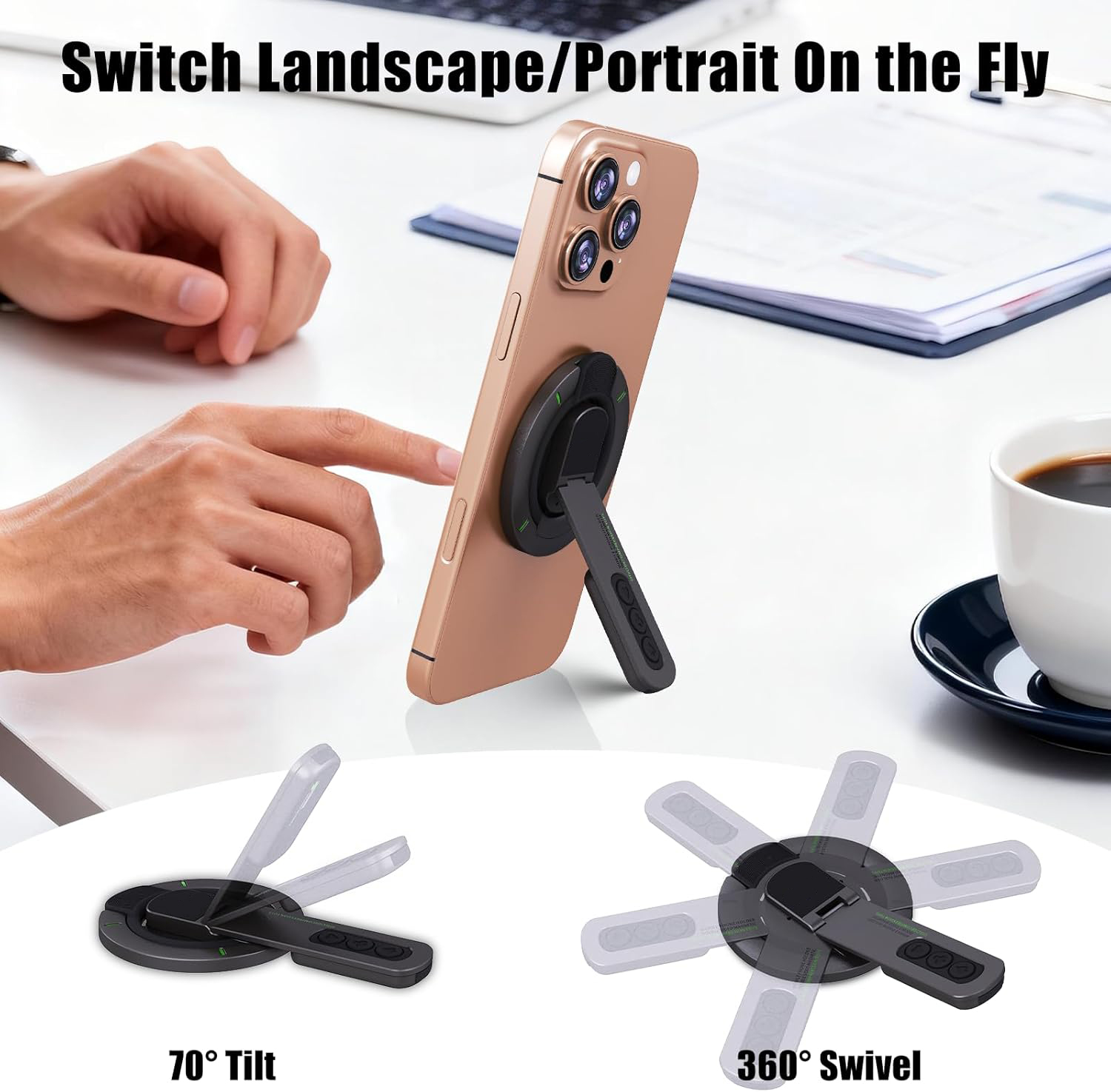 MultiFunction Finger Ring Brac - Desk Setup Apple 评论和价格