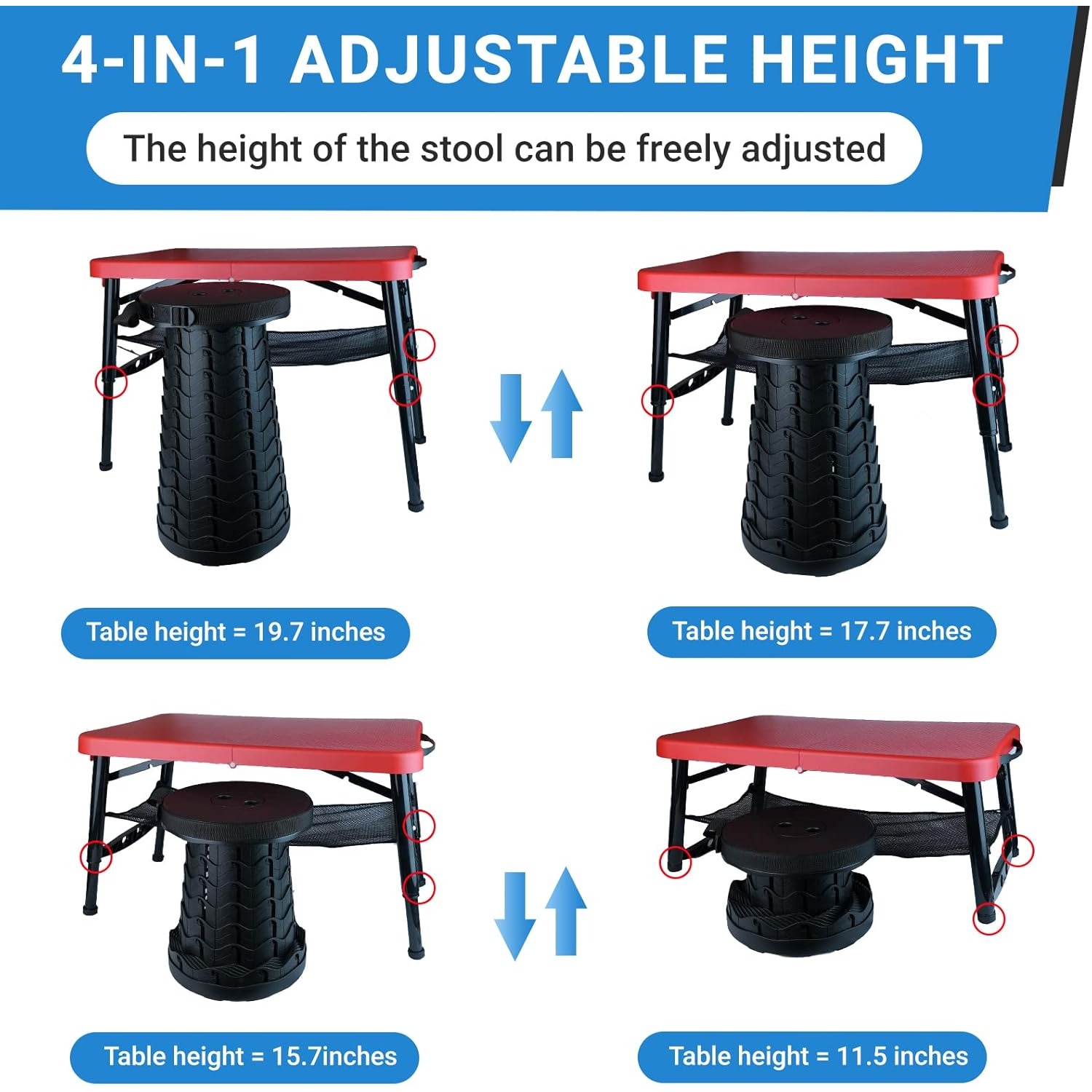 Retractable Folding Table & St - Desk Setup For Laptop 评论和价格