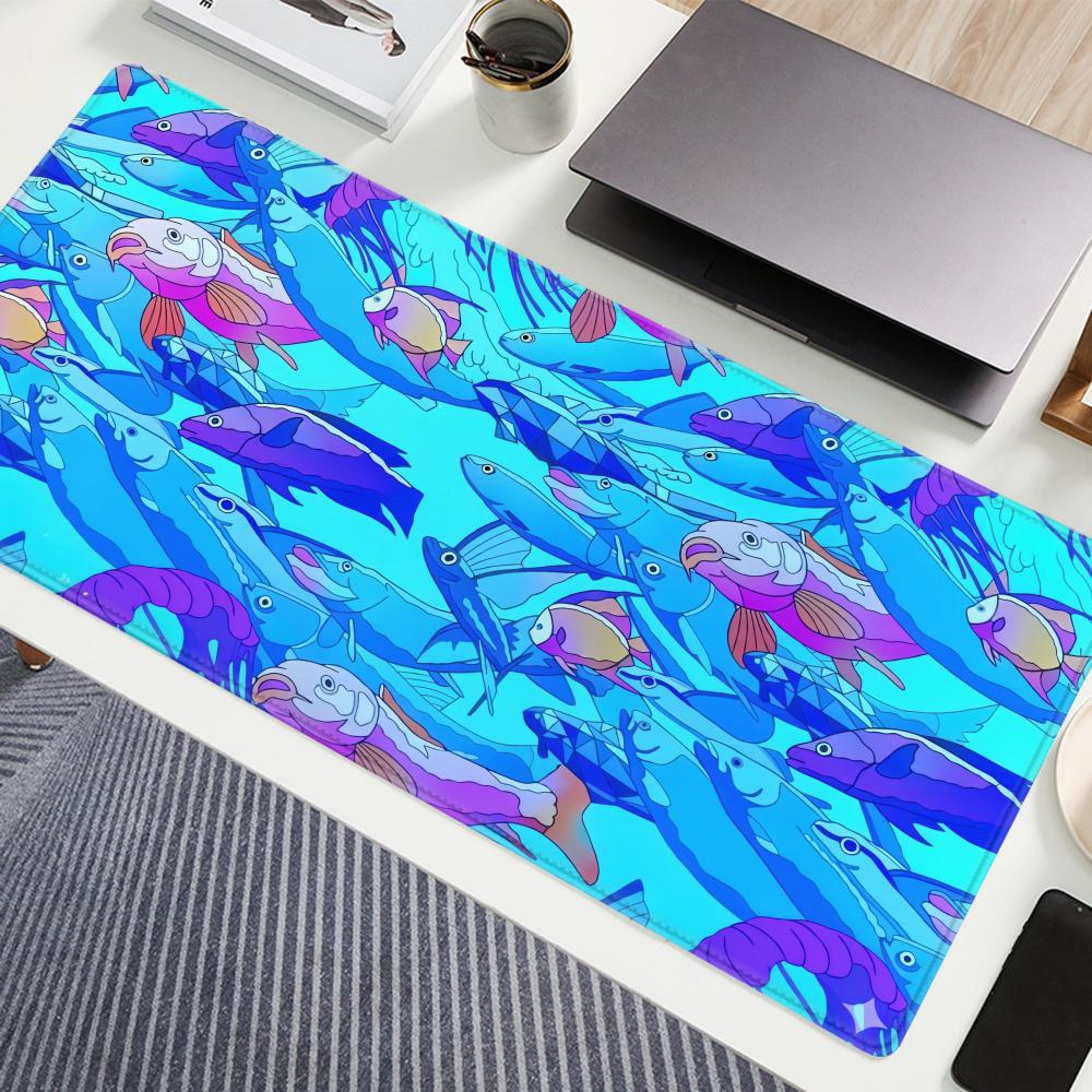 HD Printing Fish Rubber Mouse  - Desk Setup Pegboard 评论和价格